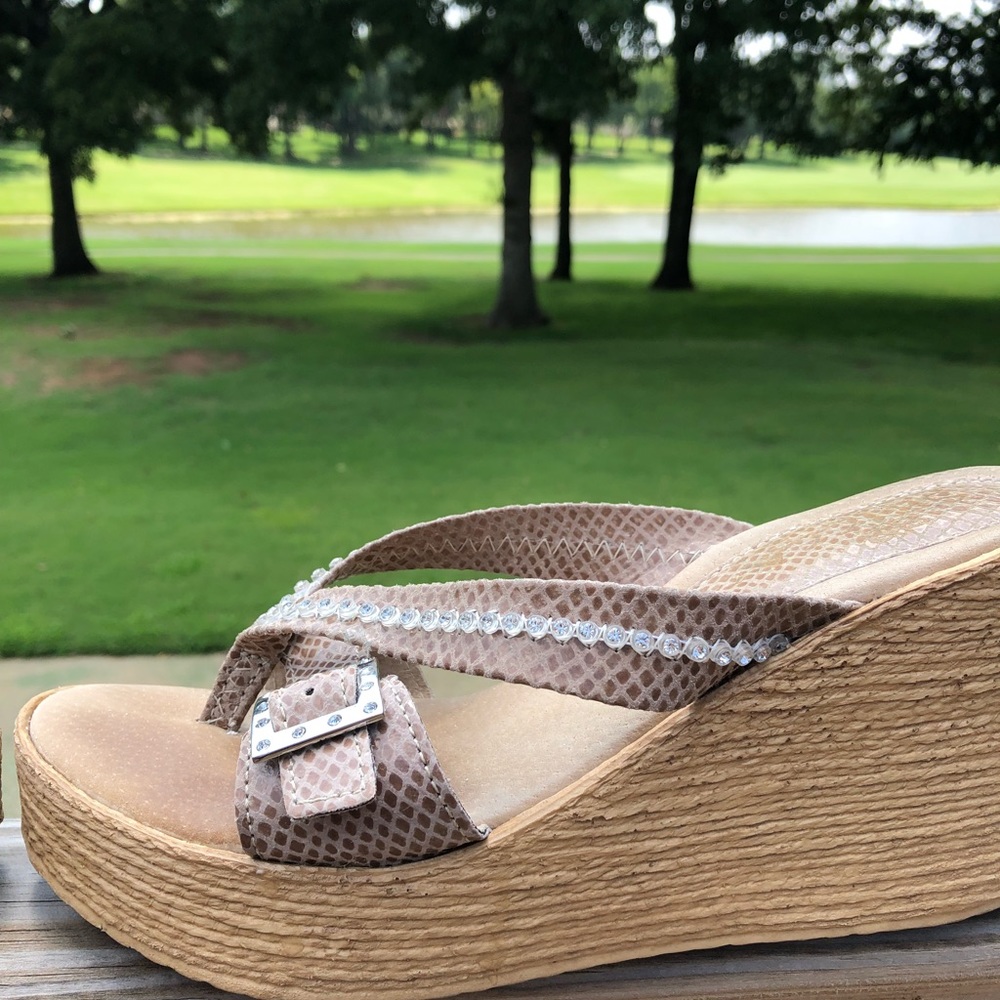 Sbiccca sparkly wedges